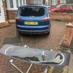 Car Glass Service - Windscreen Replacement and Repair London Service - Rear Car Glass Replacement - Ford Galaxy - before