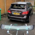 Rear glass replacement