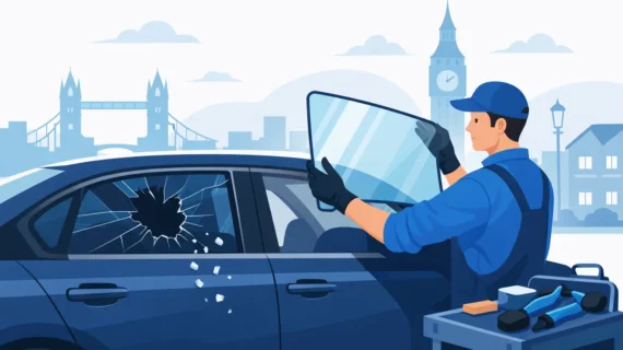 Broken Side Window Replacement in West London