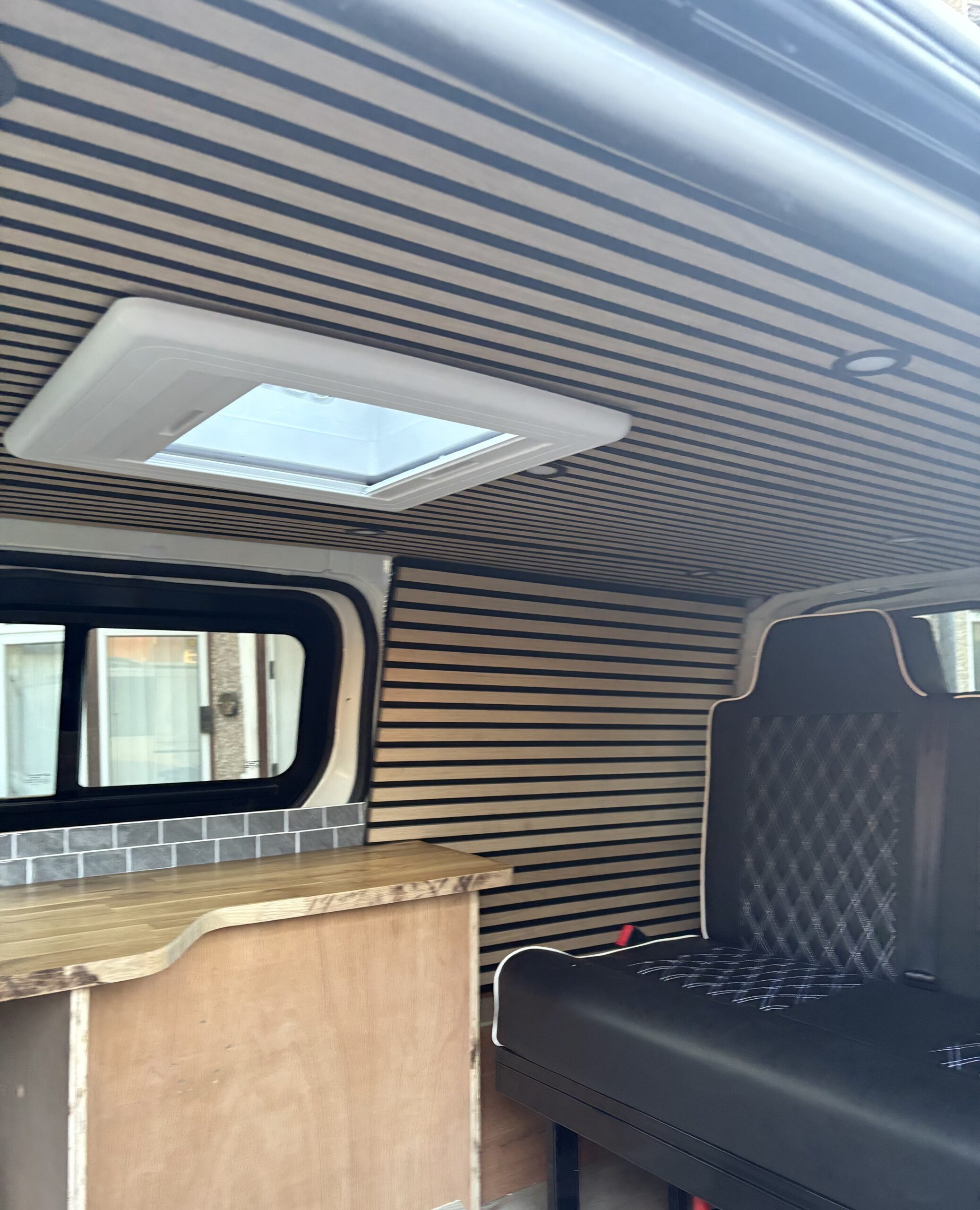 Bonded vs Opening Van Windows for Campervans