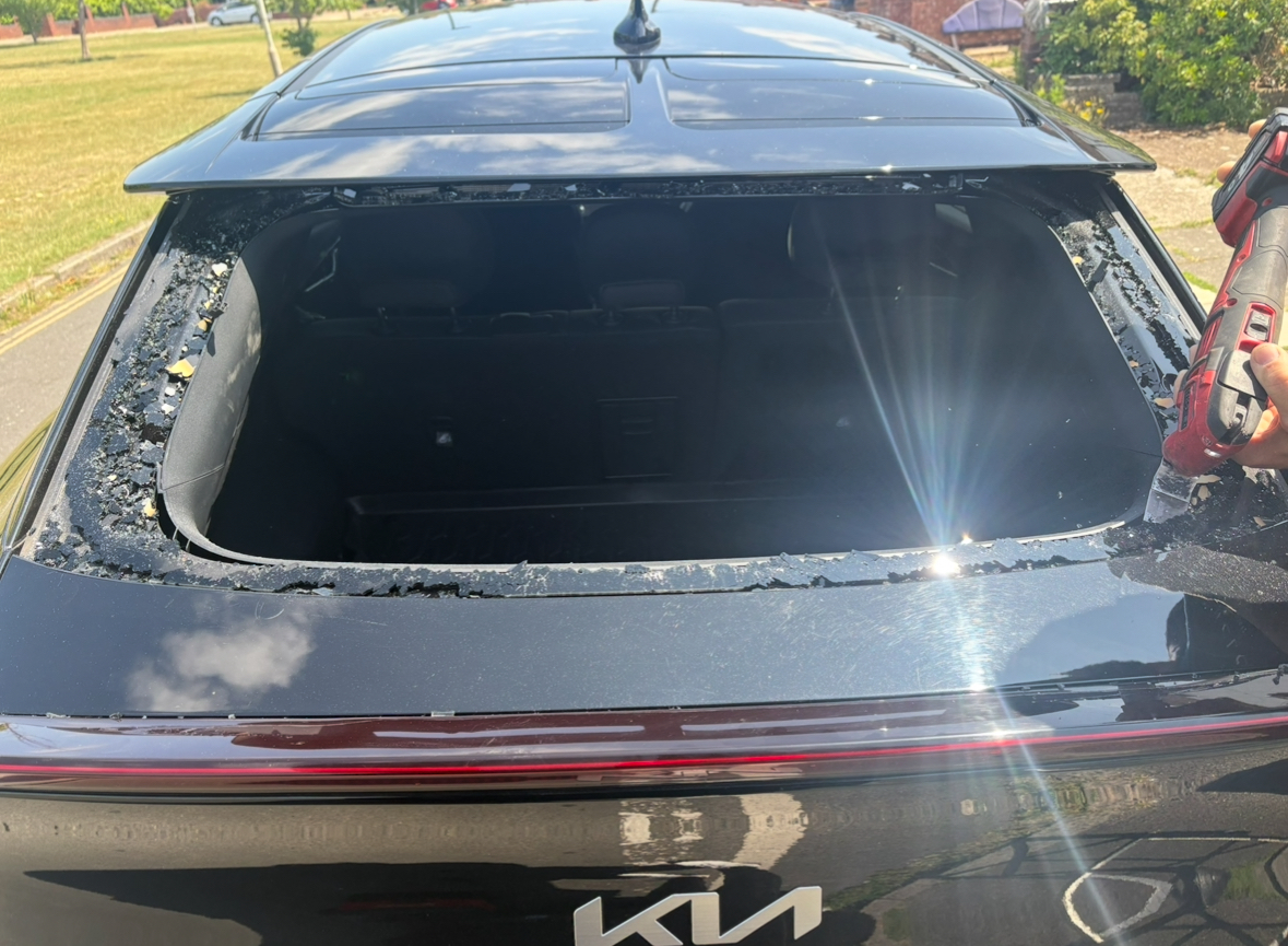 How to Replace a Heated Rear Window Safely