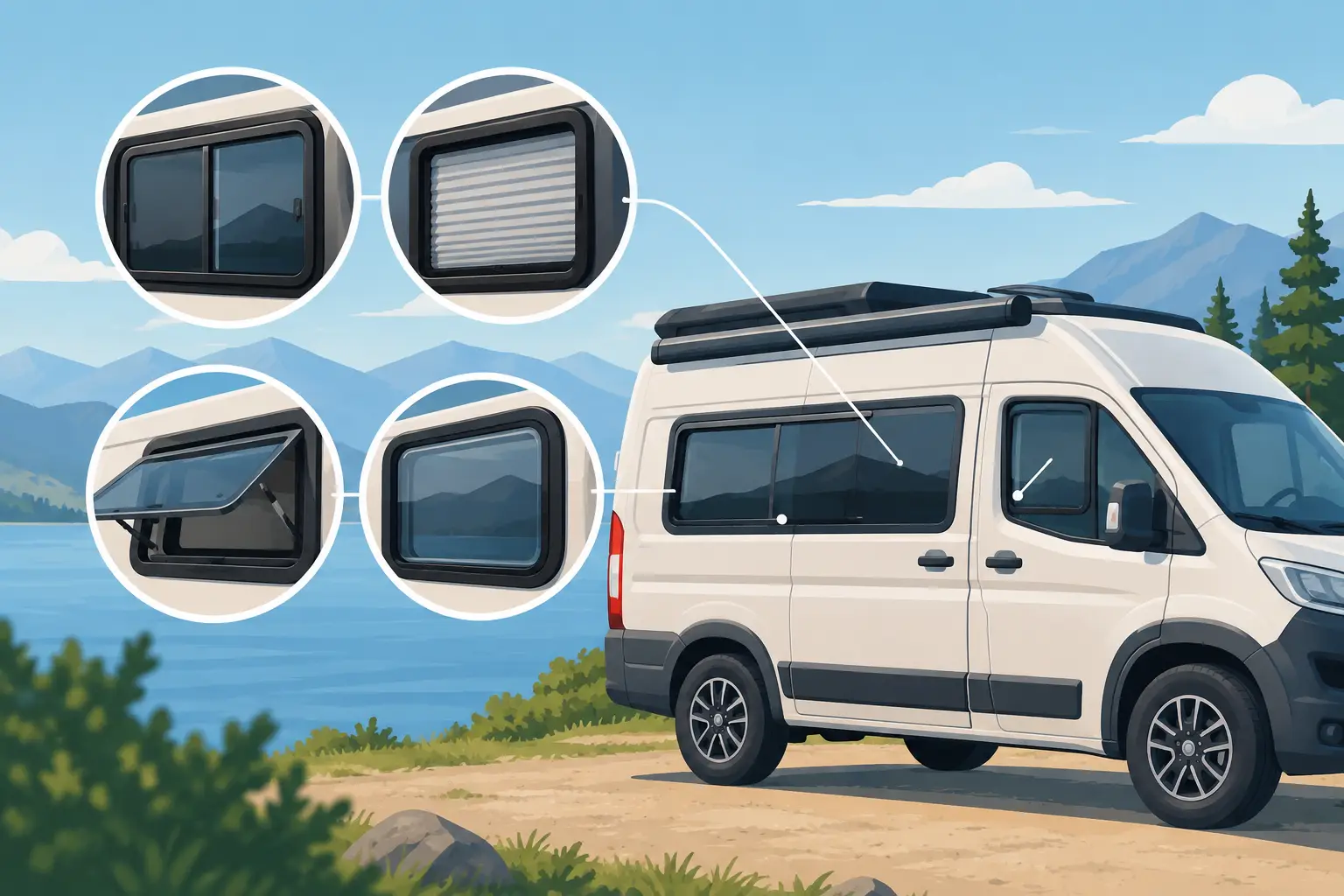 Best Upgrades for Campervan Windows That Pay Off
