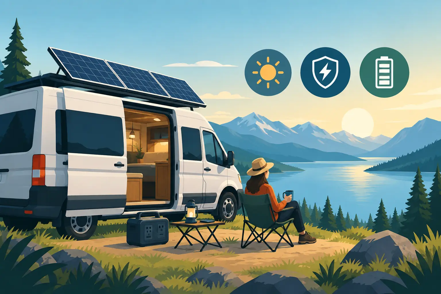 Campervan Solar Safety for Off-Grid Travel