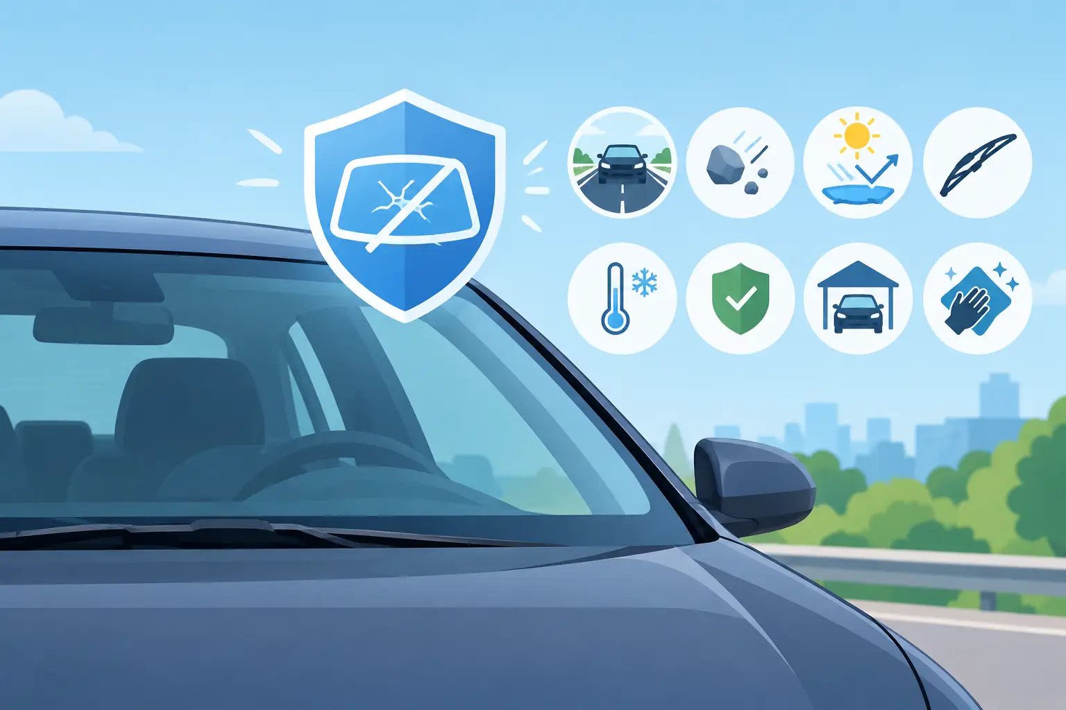 8 Best Ways to Prevent Windscreen Cracks